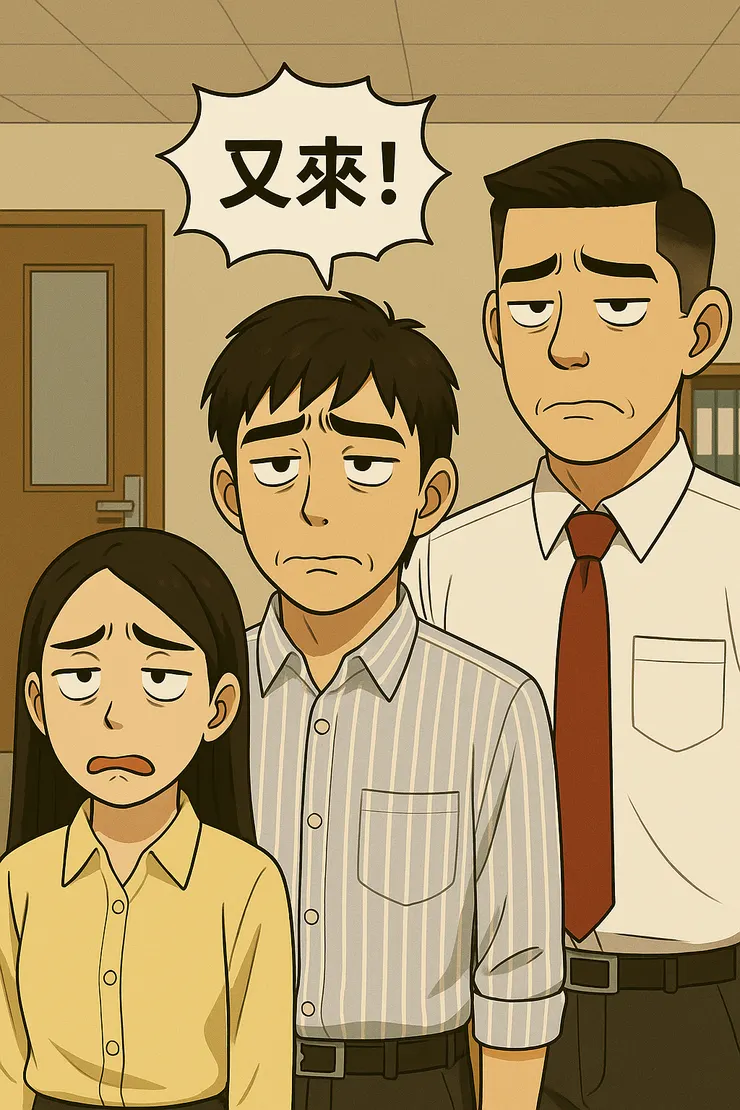 「又來了......」