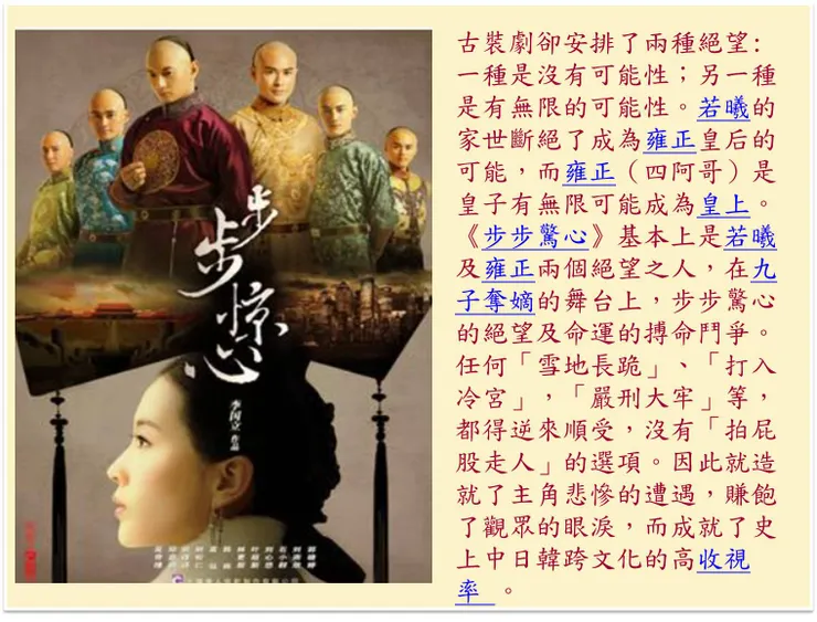 （圖片來源：步步驚心─維基百科）