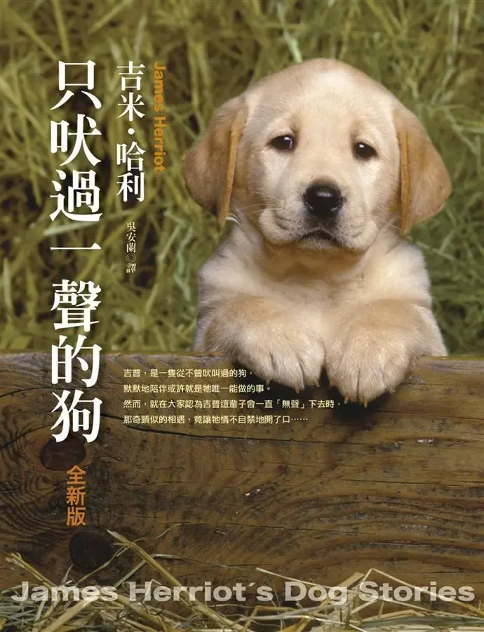 《只吠過一聲的狗》繁體中文版書封