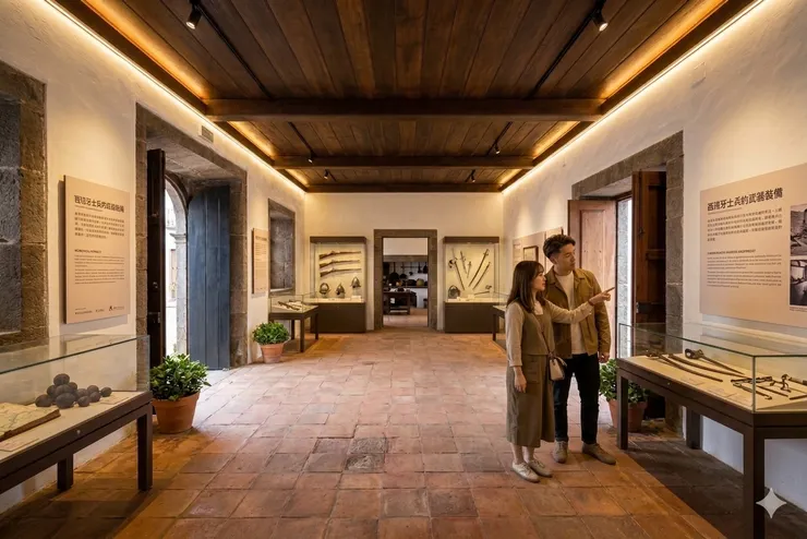 正廳的一樓武器陳列館