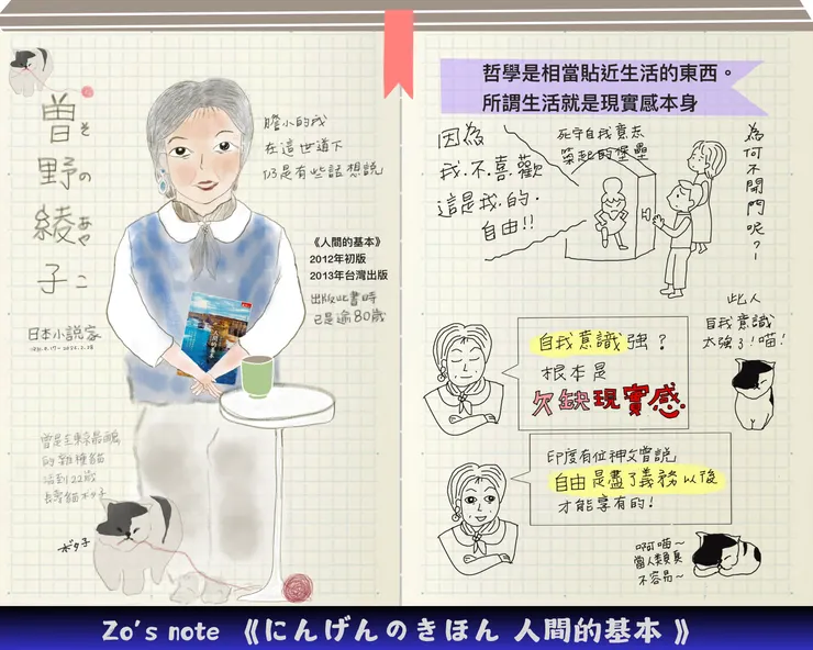 Zo’s note 《にんげんのきほん 人間的基本 》 (1)