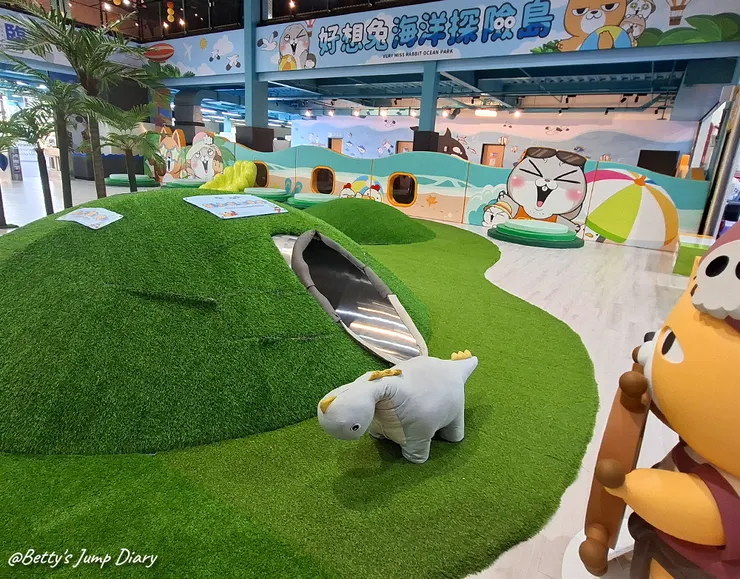 ▲嘉義「好想兔海洋探險島」親子樂園/圖片來源：Betty's Jump Diary