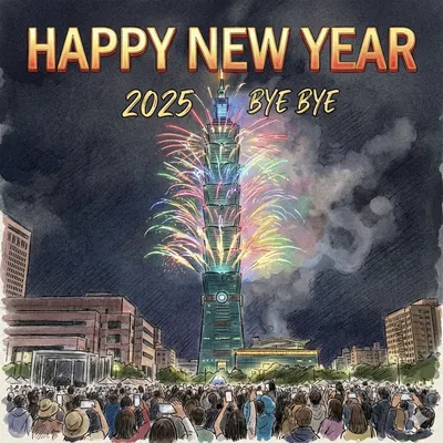 Bye Bye 2025！