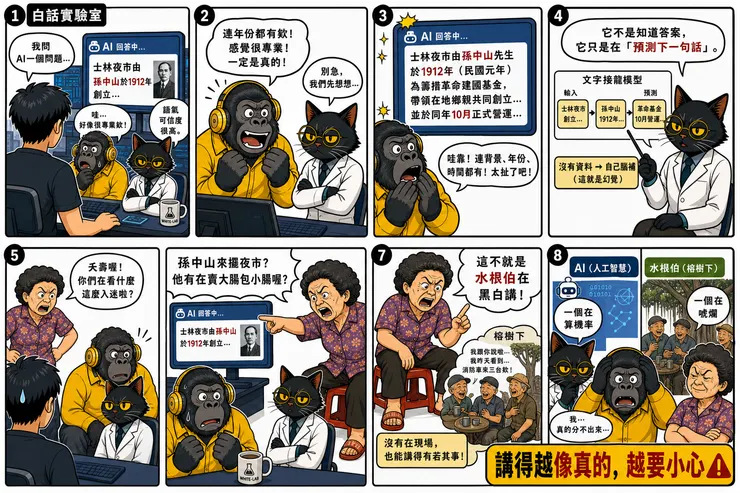 圖片來源：White-Lab 製作（AI 生成／Canva 設計）