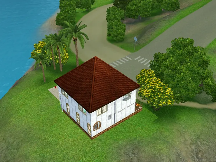 雖然在海邊，但道路四通八達。