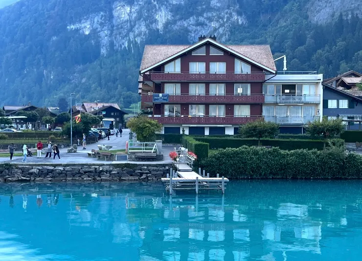 去程，經過了伊瑟爾特瓦爾德小鎭