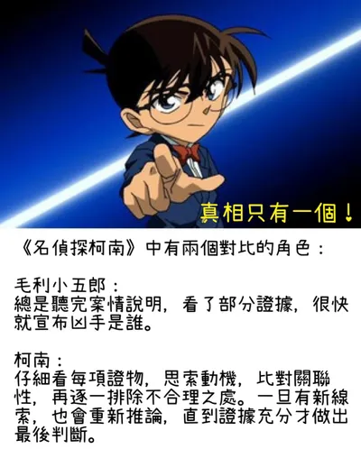 真相只有一個！