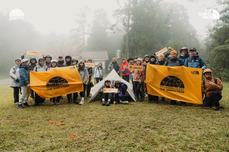感謝林業及自然保育署新竹分署借我們林道旁的空地示範緊急避難帳的搭設！