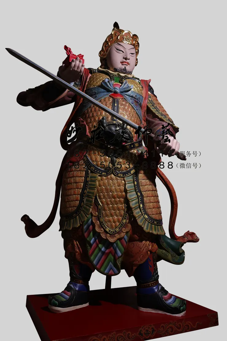 鄧元帥神像左側現場實拍圖