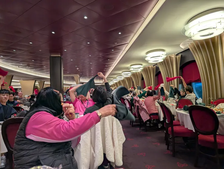 最後一晚的主餐廳