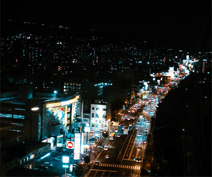 好科幻的景色（？）