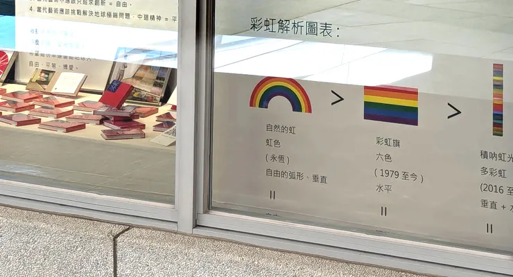 《青天白日滿地虹》不是為了被理解,而是一段被折疊起來的祈願,在色彩與留白之間,靜靜等待相遇。