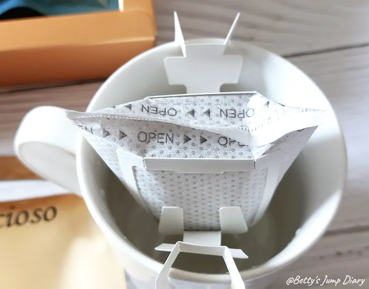 ▲「Delicioso德里斯咖啡」經典人生禮盒/圖片來源：Betty's Jump Diary