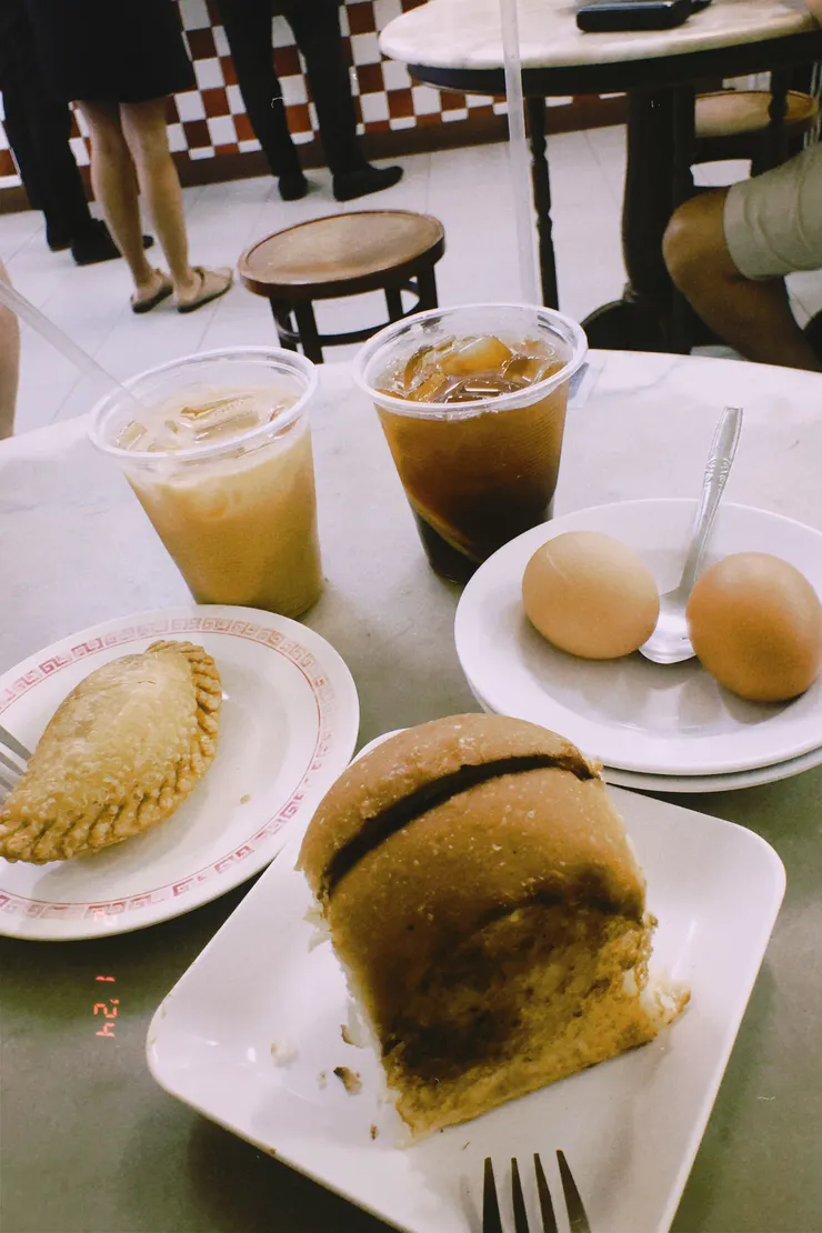 早餐時段的餐點(圖片來源:本文作者)