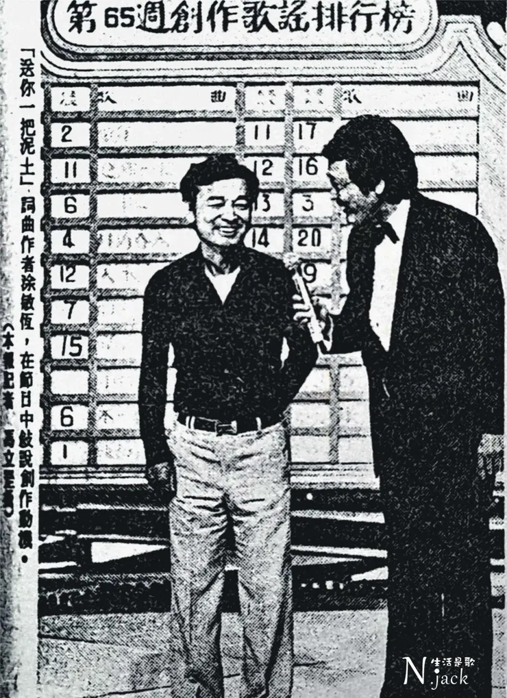 包國良主持的中視「歡樂假期」也於節目中報榜。