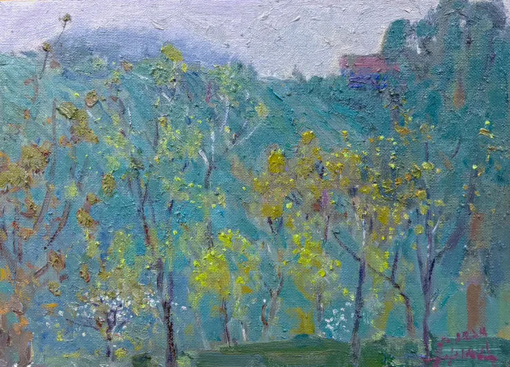 王柏翔〈 銀杏森林 〉  