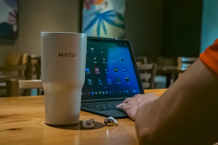 MARU 丸山製研鈦瓷咖啡保溫杯