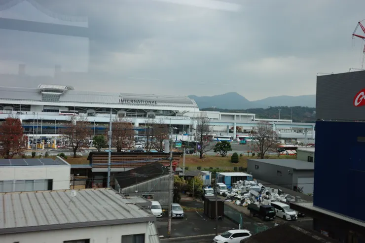 這次路過福岡機場，才得以好好看看我們降落的地方，前一天黑夜趕路之下都沒好好認識