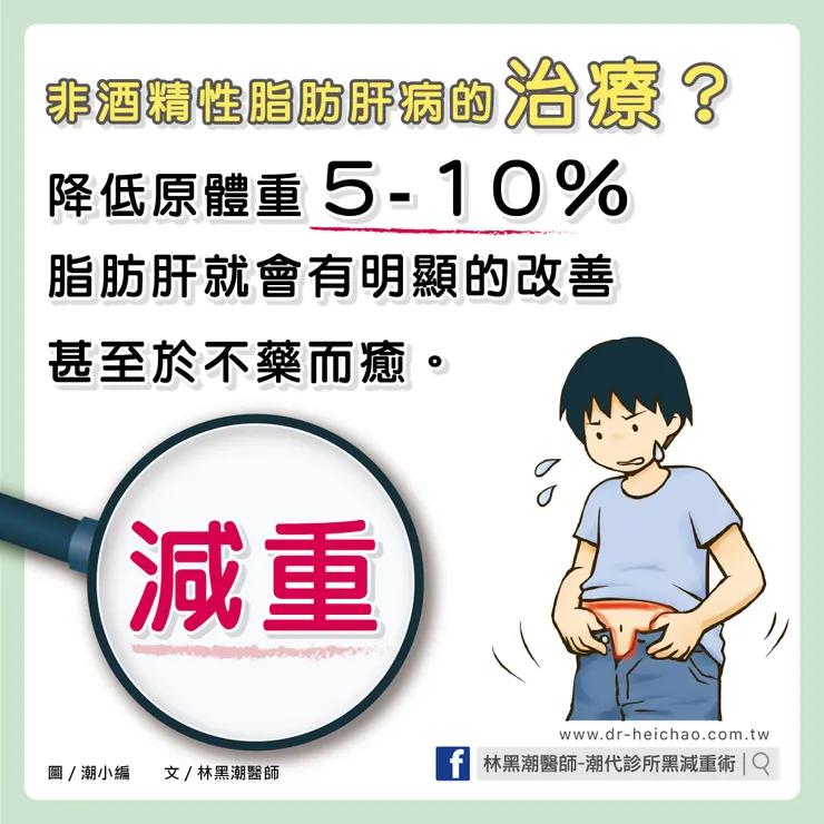 做對什麼？脂肪肝就可以改善，甚至不藥而癒/文：林黑潮醫師