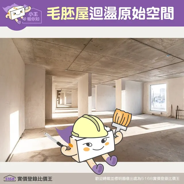 毛胚屋：迴盪原始空間。圖／5168實價登錄比價王製作