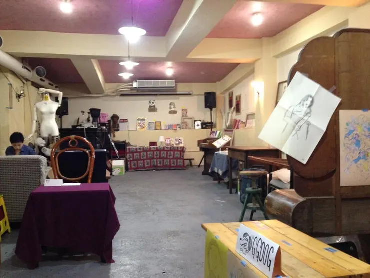 取自粉專的場地照，右下角有GGDOG 攤位牌