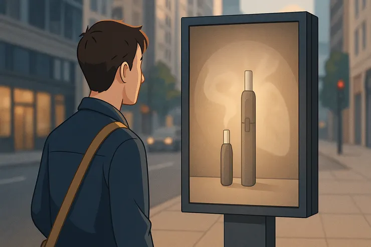 越來越多國家開始限制加熱菸廣告與行銷手法，連街頭燈箱與社群平台都在管。