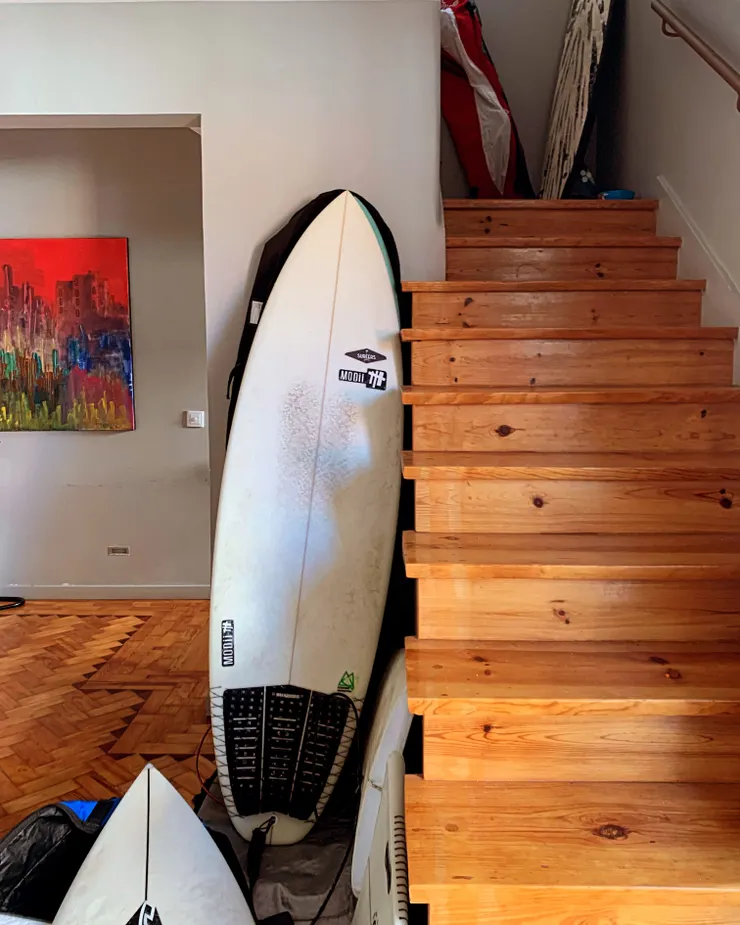 Costa da Caparica 租屋處的一個角落