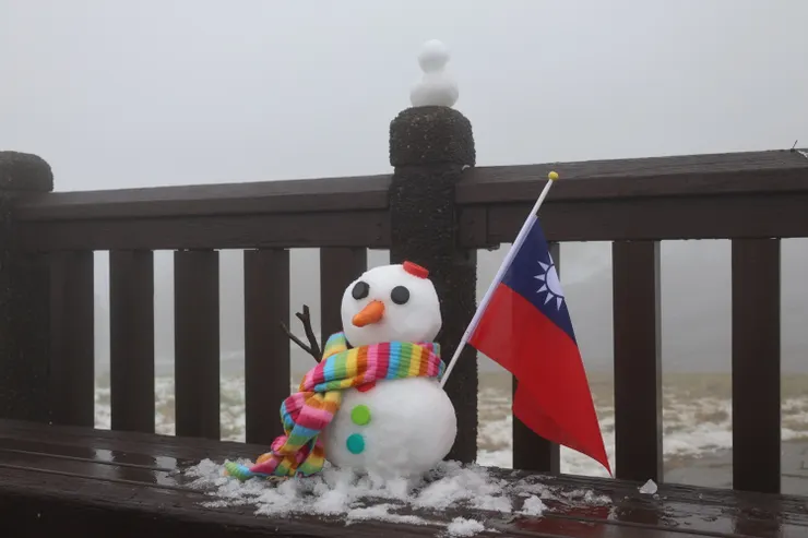 可愛雪人