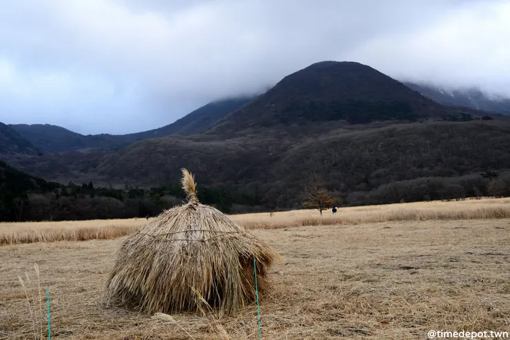 九重連山下的蓼原濕原