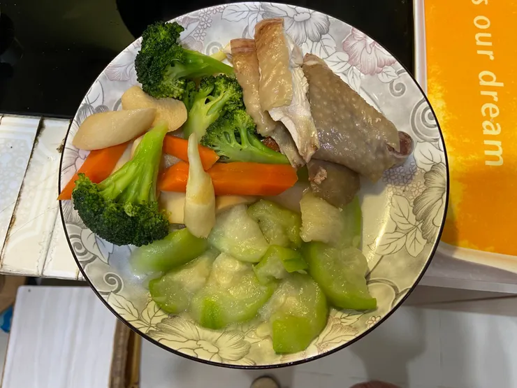 二妹昨天的午餐