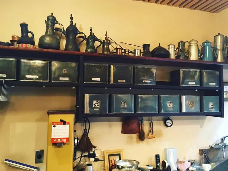 《咖啡美美》店內