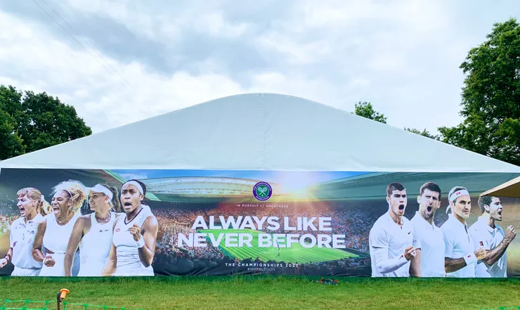 2023溫布頓的形象照