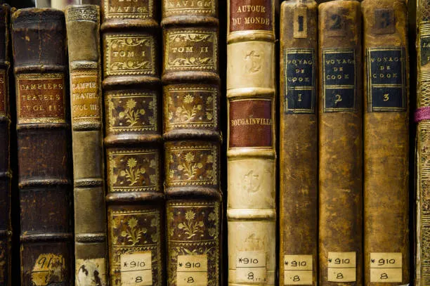 Close up of old leather bound books in library. Source: Jacobs Stock Photography Ltd/gettyimages