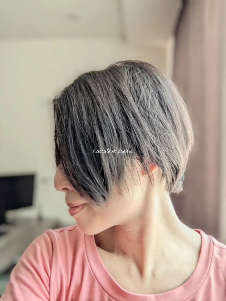 上蘆薈膠造型前