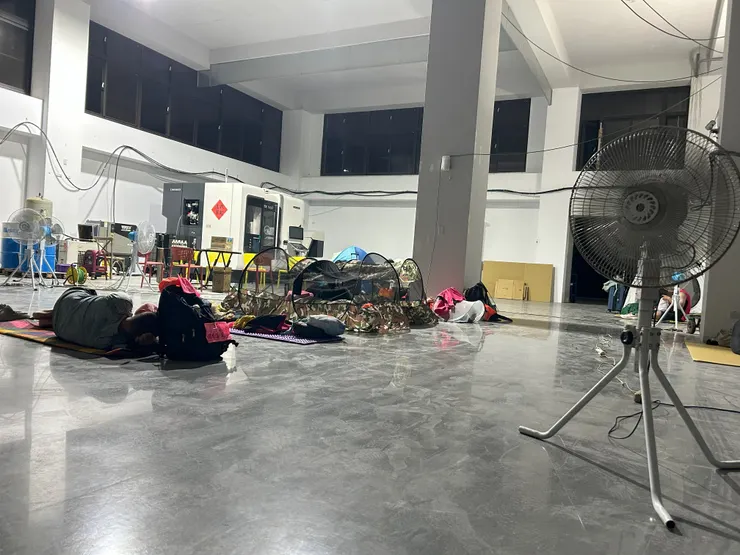 第二晚 五金加工廠住宿