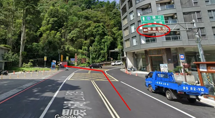以上圖片截取自google map