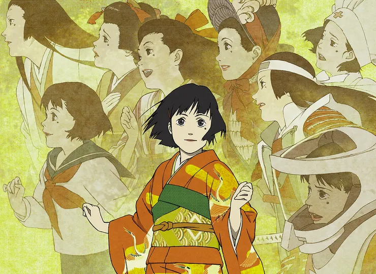 眼利的觀眾發現跟《千年女優》畫風很相似