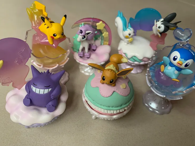 可愛的寶可夢公仔