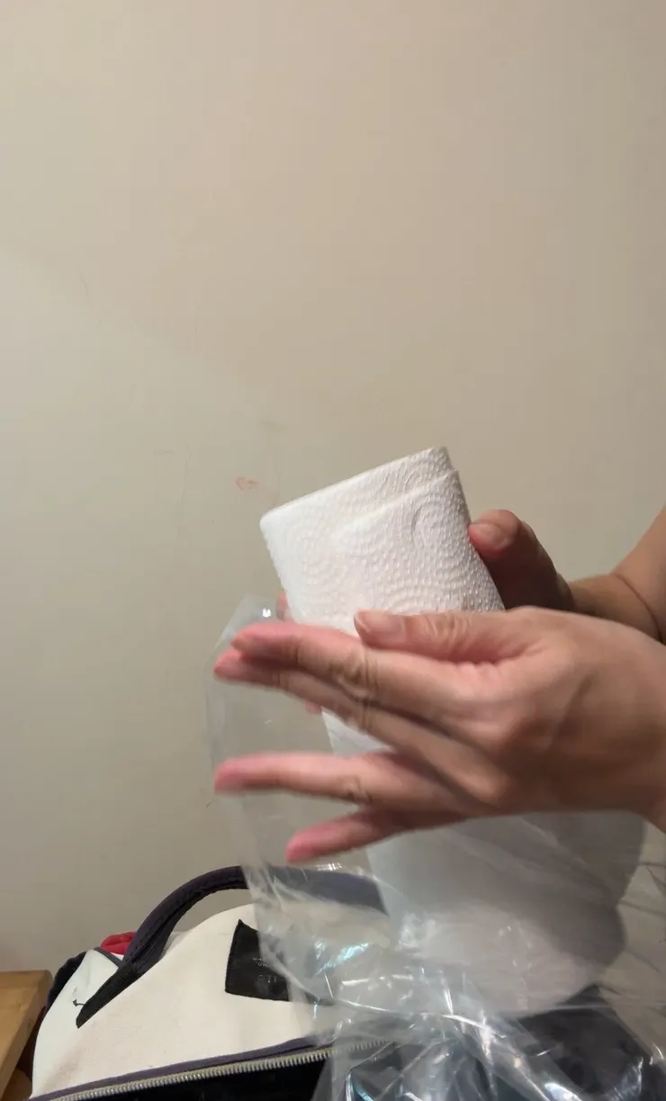 使用完得放進夾鏈袋保持乾淨