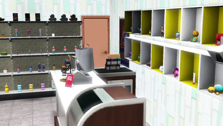 我特意把員工辦公室的進口藏起來，私家重地不想客人注意到。