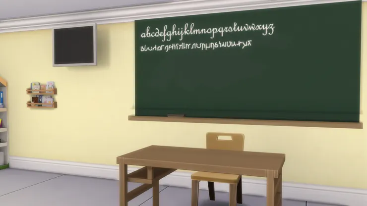 這班在上語言課。