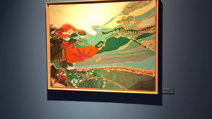 印象派海女浮上水面時看到的畫面