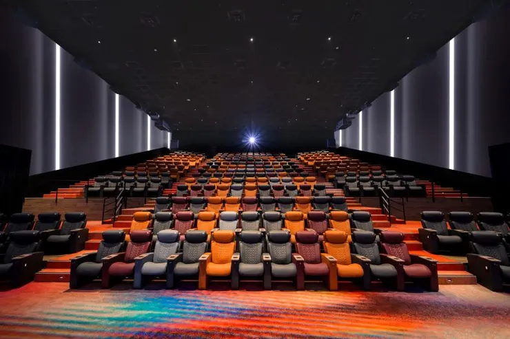 ▲大巨蛋秀泰影城打造頂尖旗艦規格，設有14座影廳，約1750席座位。