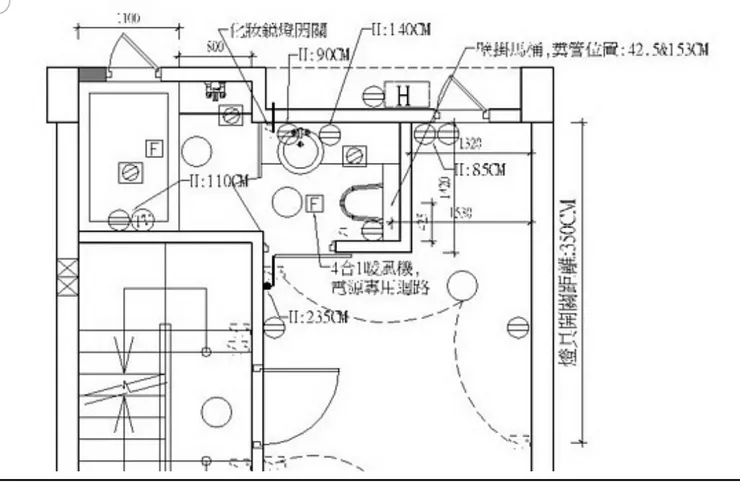 電器設備平面配置圖