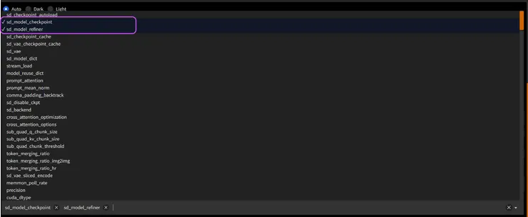 Quicksettings list選單畫面