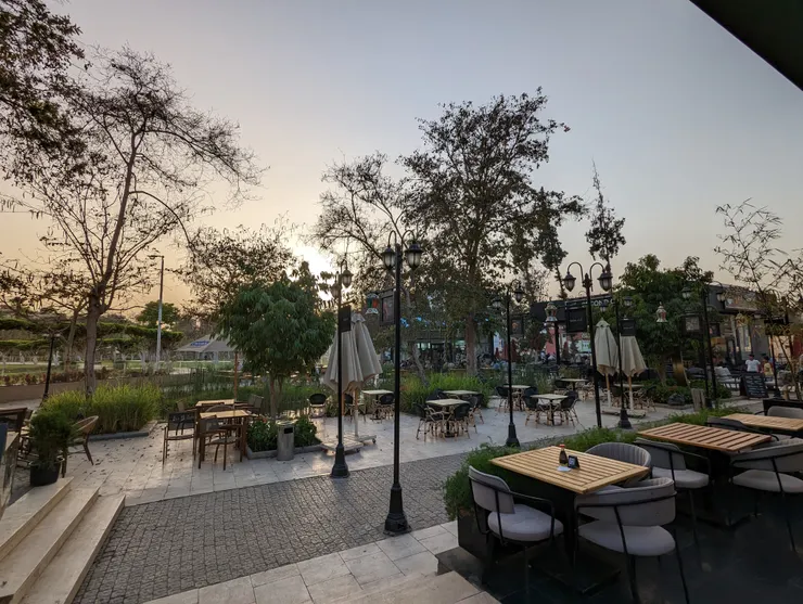 個人非常喜歡的 Park View (筆者自攝)