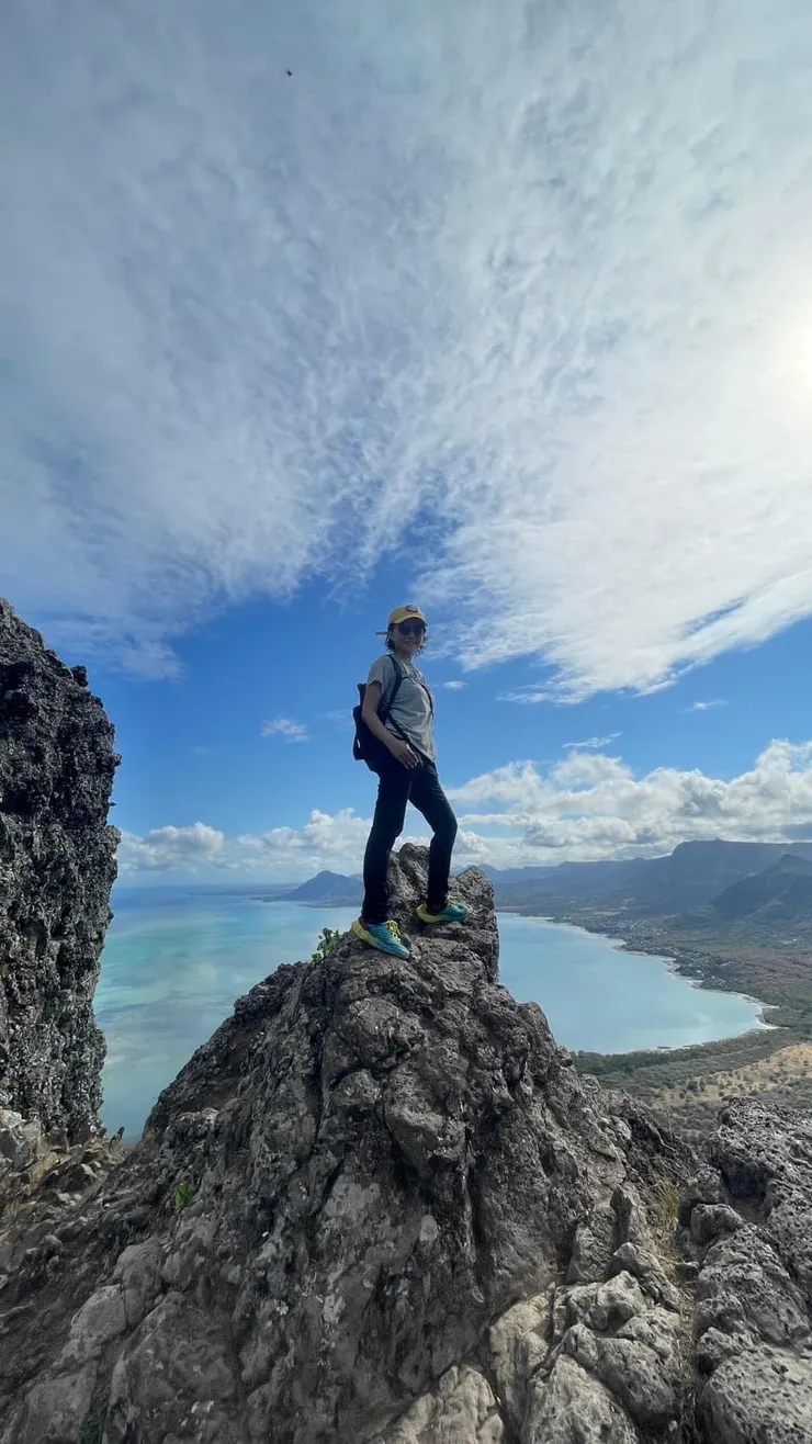 膽大如我山友這樣站