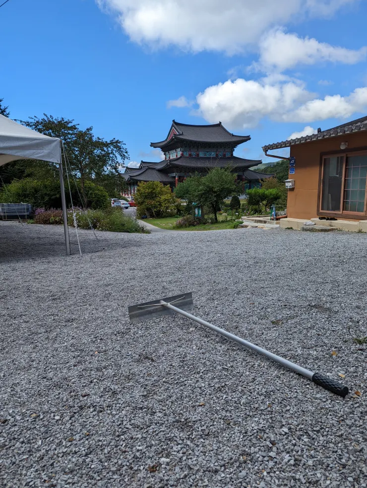 第一次接觸到整地的工作！