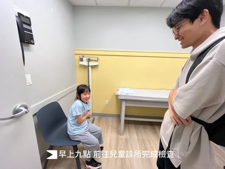 所有體檢都在這間房間完成