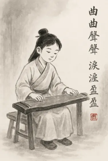 小小琴師,悠幽情詩。